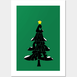 Christmas tree Posters and Art